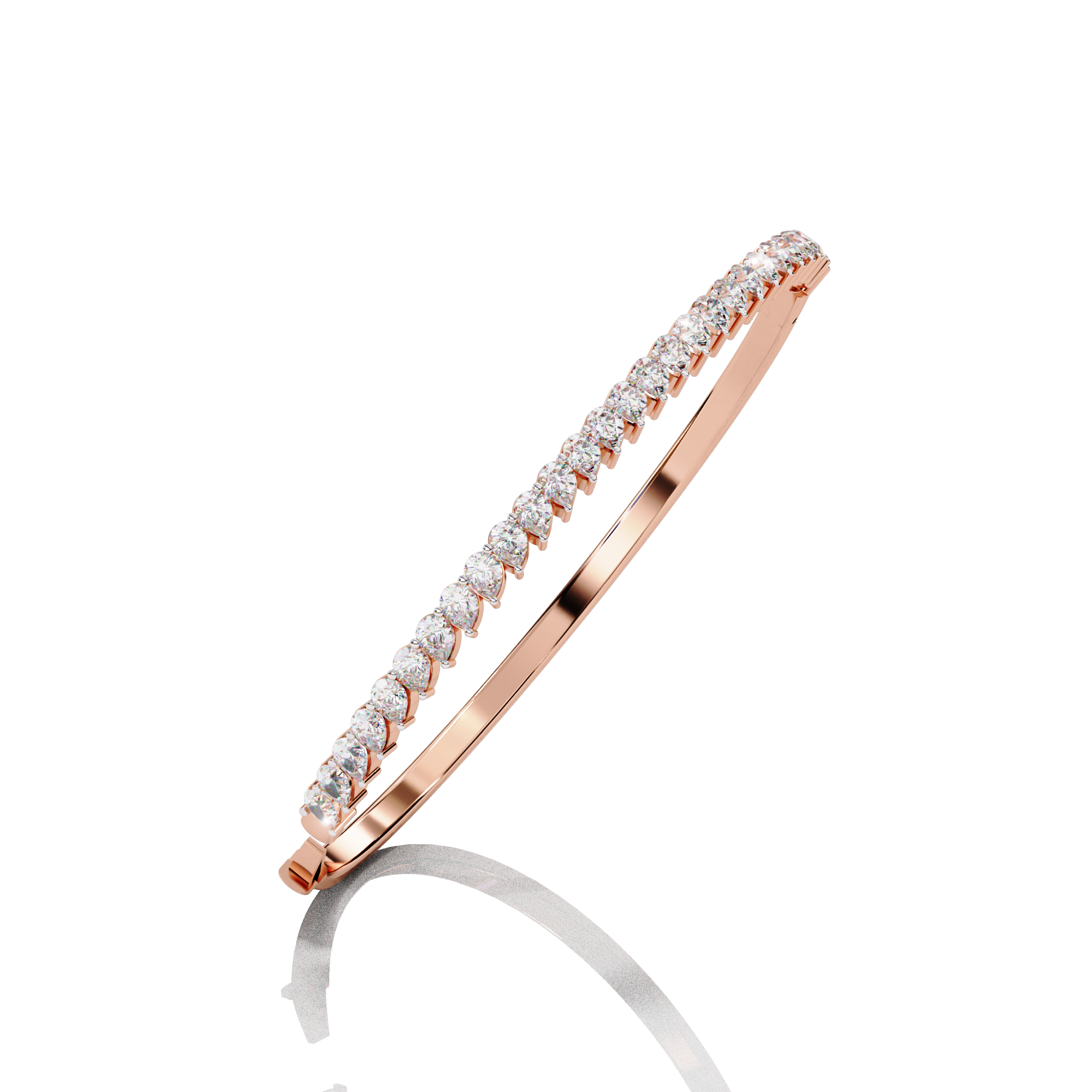 Pear Diamond Bracelet