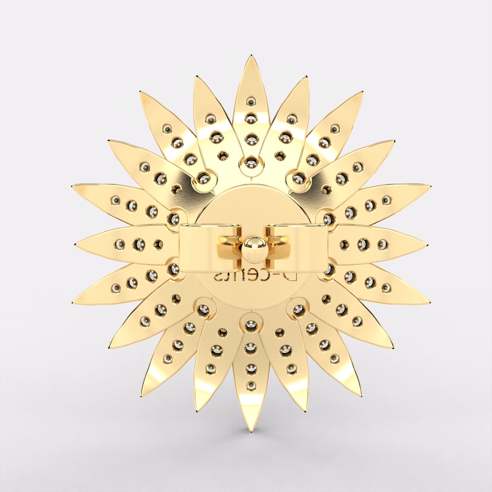 Beam Pearl Diamond Earrings