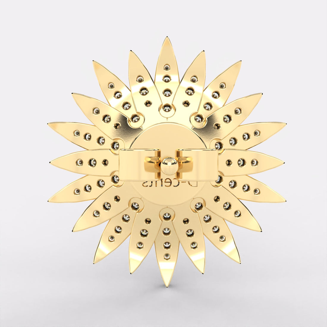 Beam Pearl Diamond Earrings