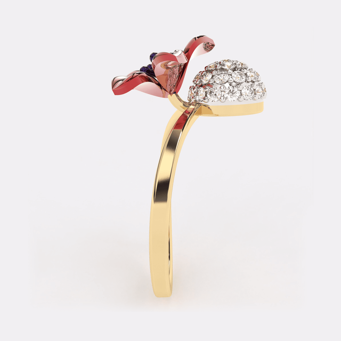 Blooming Elegance Diamond Ring