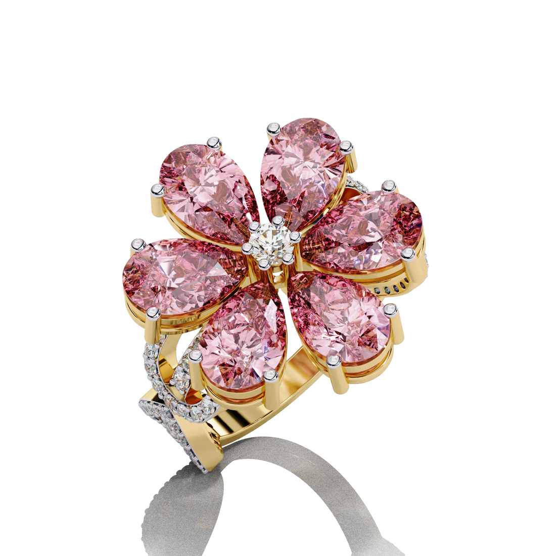 Blossom Pink Diamond Ring