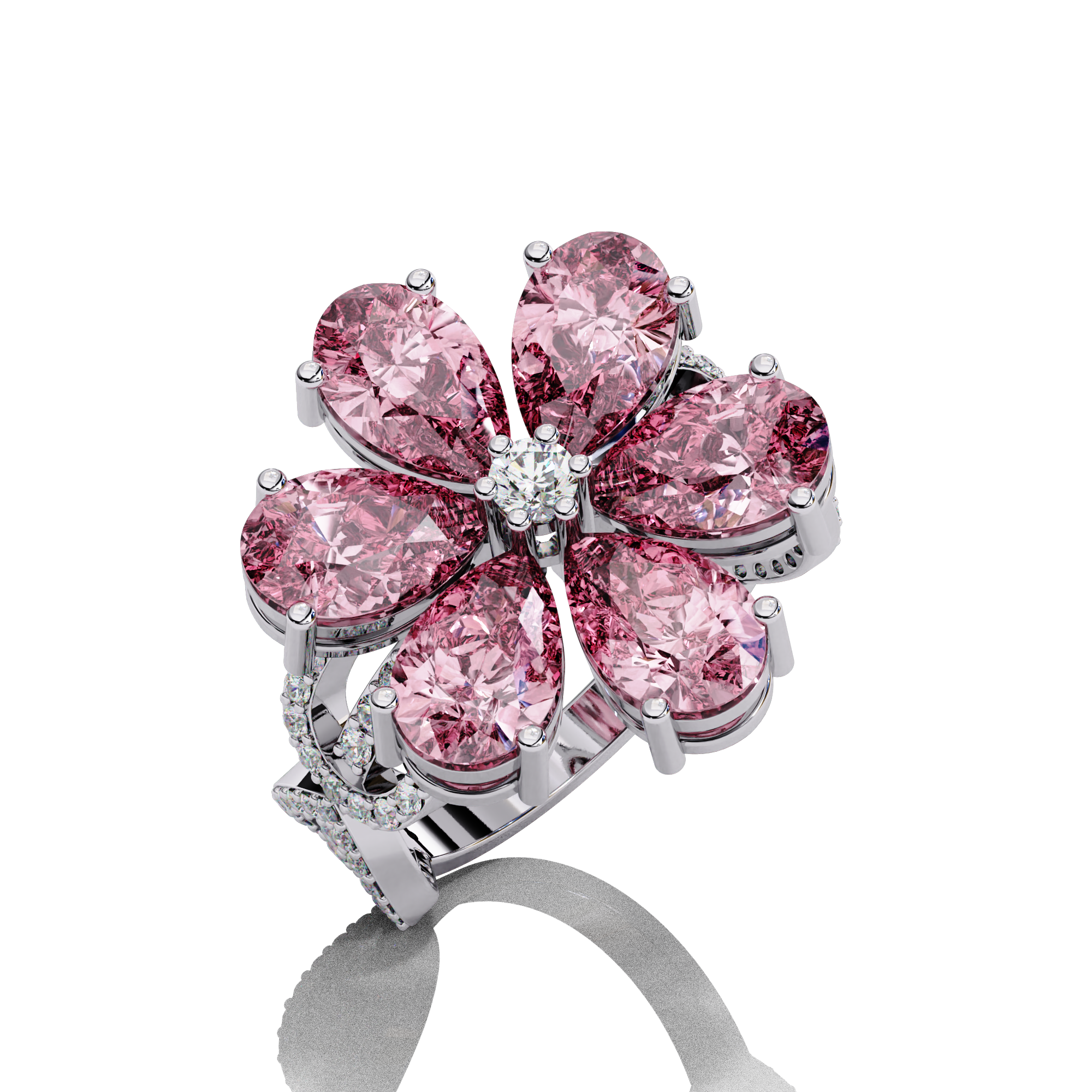 Blossom Pink Diamond Ring16