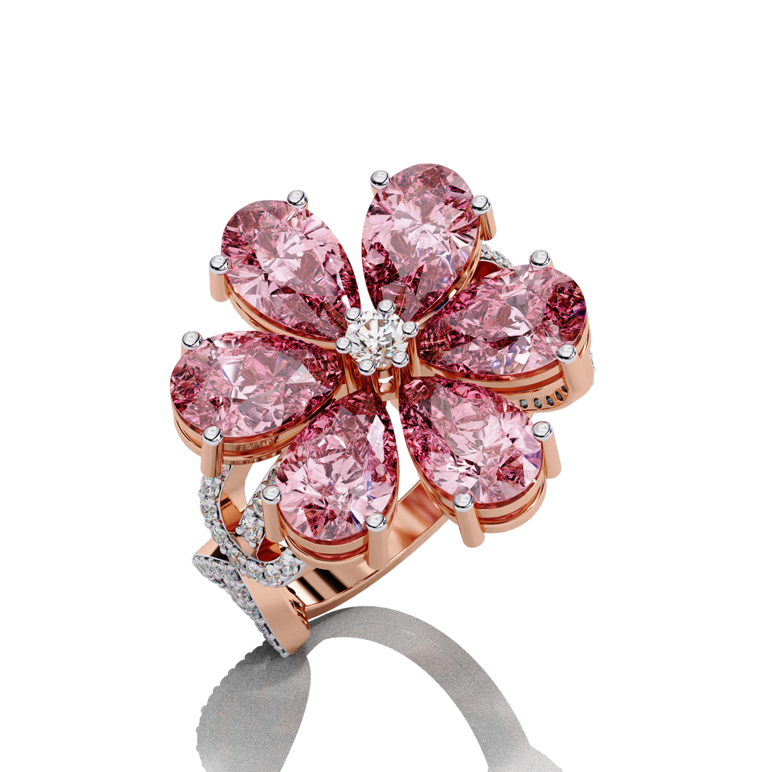 Blossom Pink Diamond Ring6