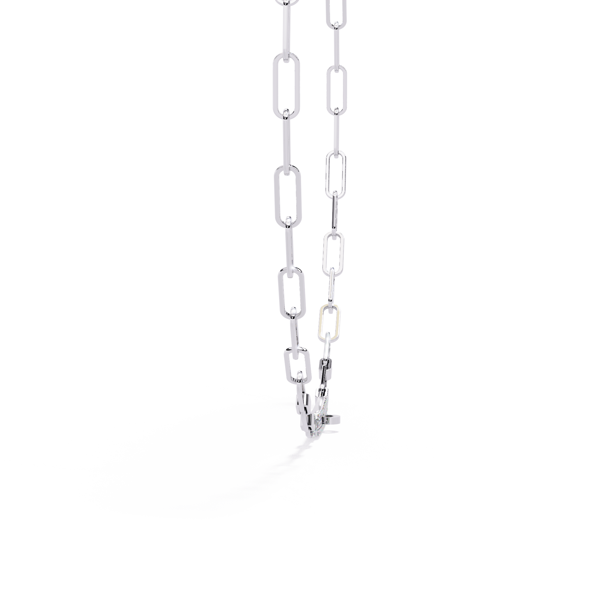 Bold Modern Lab Diamond Necklace