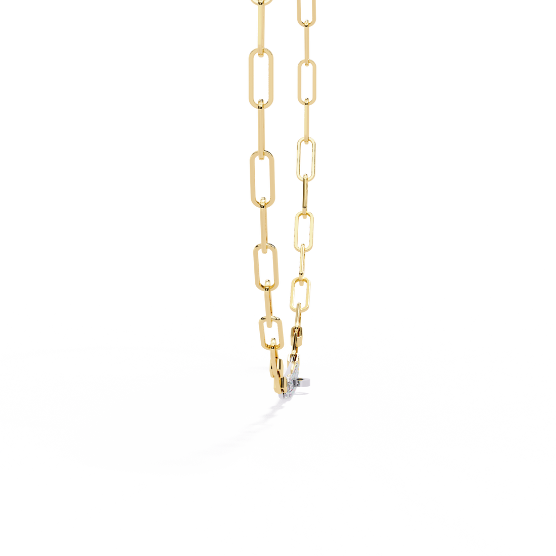 Bold Modern Lab Diamond Necklace