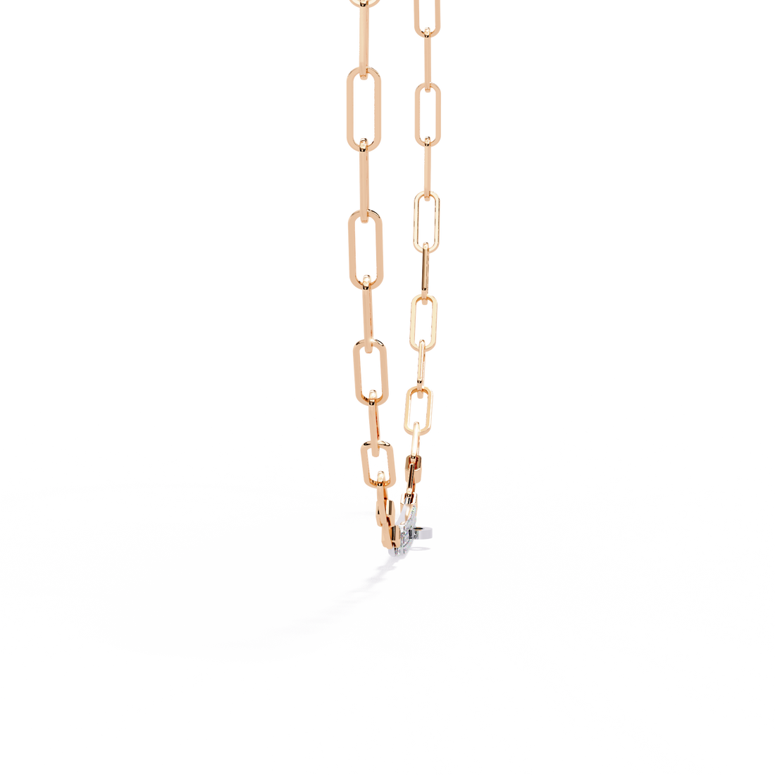 Bold Modern Lab Diamond Necklace