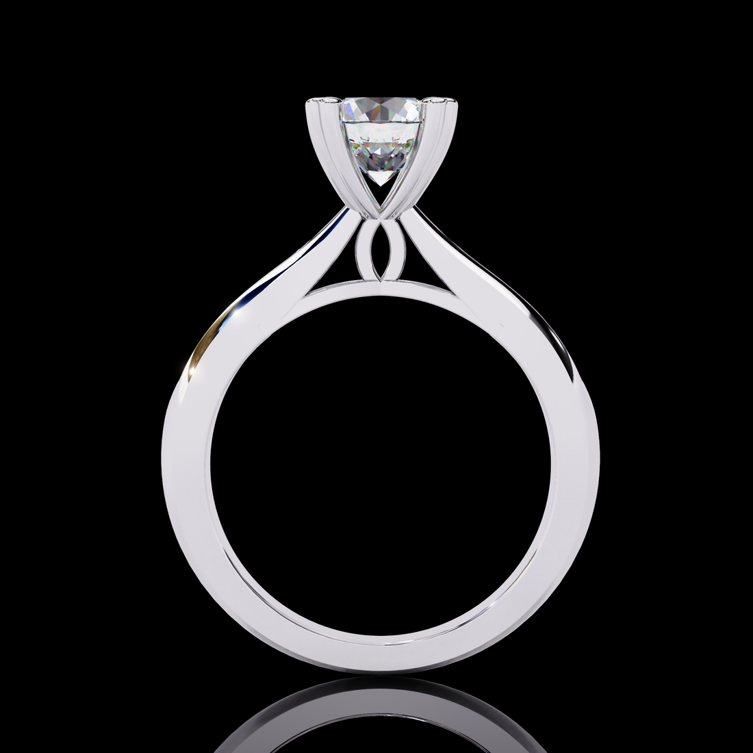 Boldness Solitaire Diamond Ring11