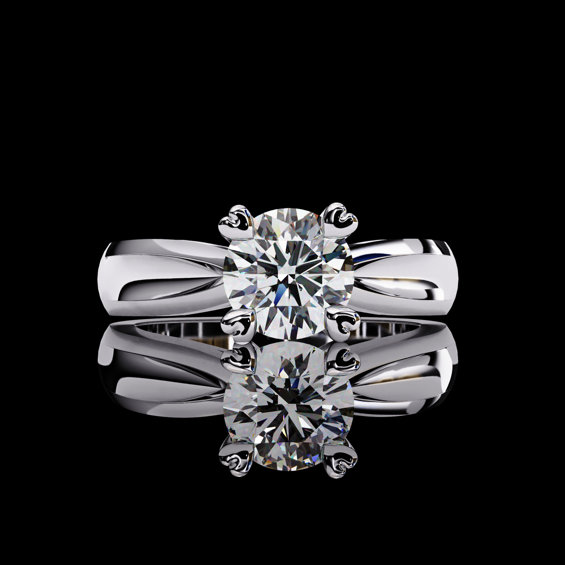 Boldness Solitaire Diamond Ring14