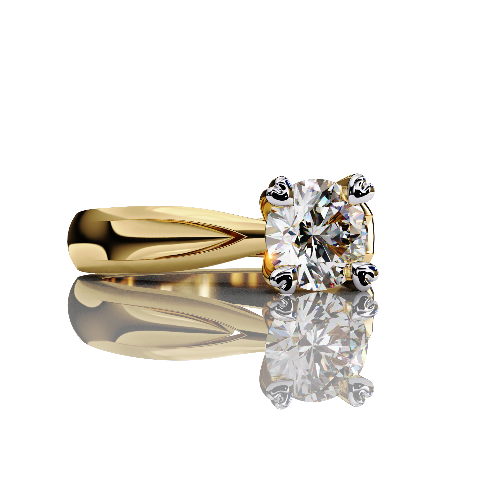 Boldness Solitaire Diamond Ring2
