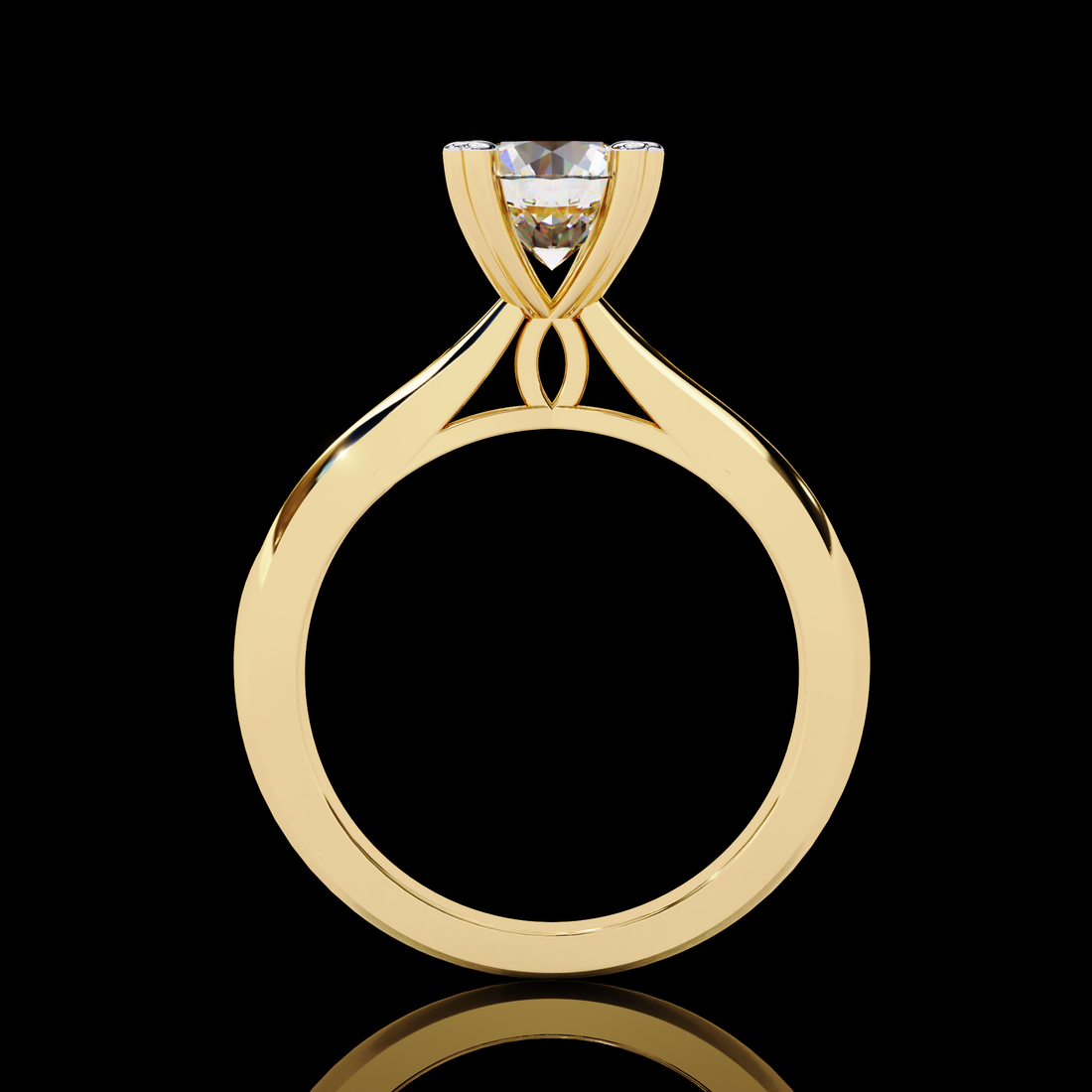 Boldness Solitaire Diamond Ring5