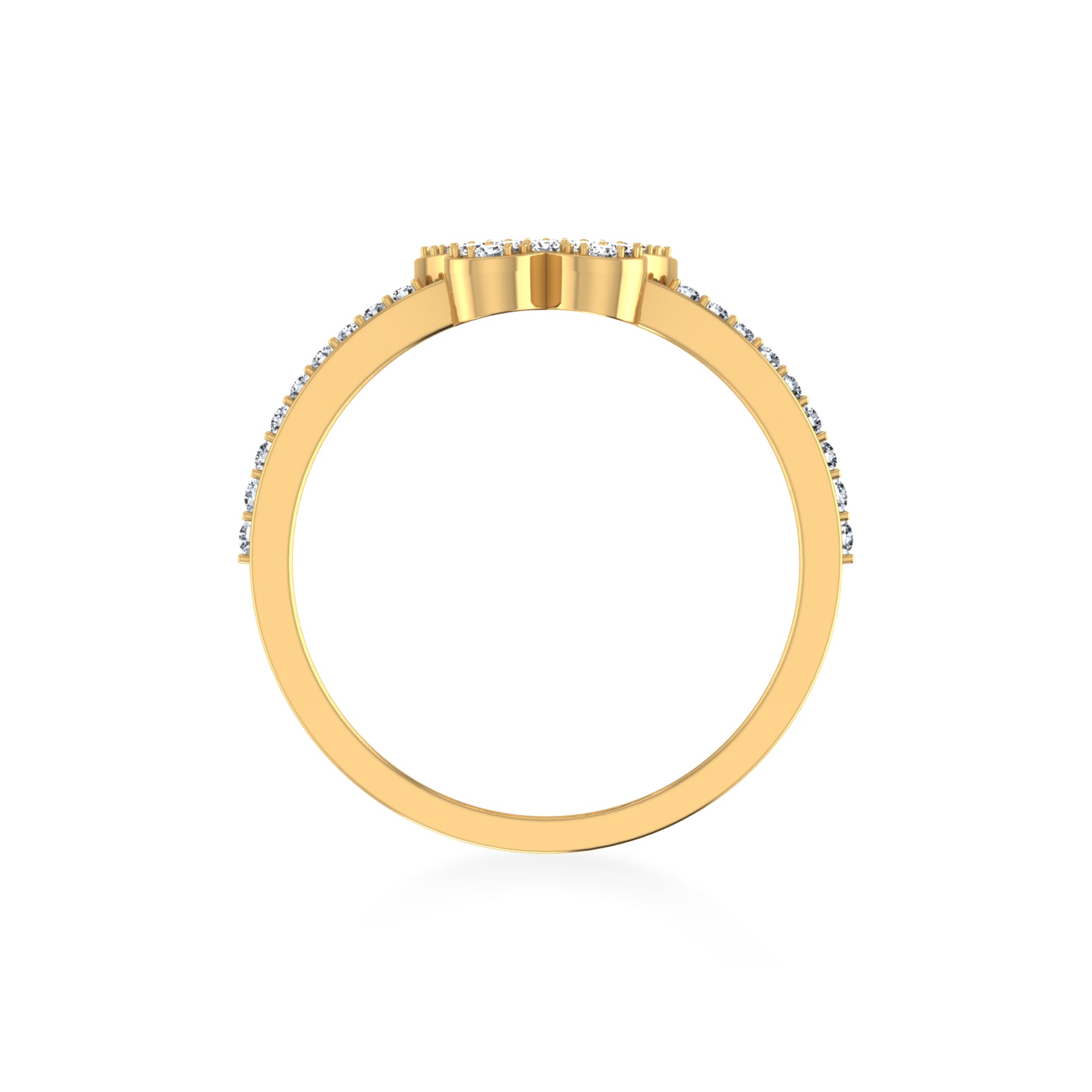 Butterfly Shape Lab-Grown Diamond Ring3