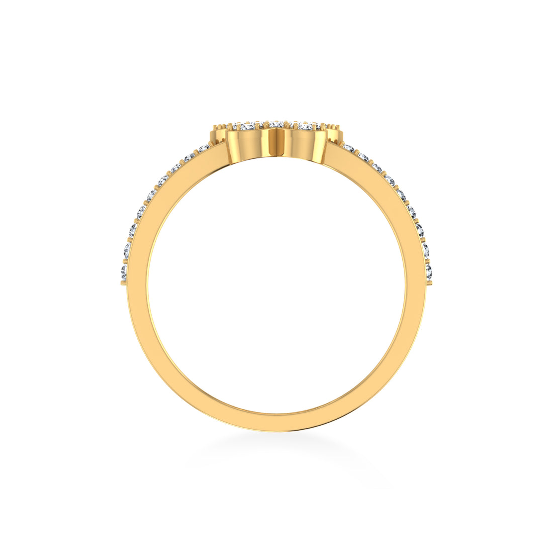 Butterfly Shape Lab-Grown Diamond Ring3