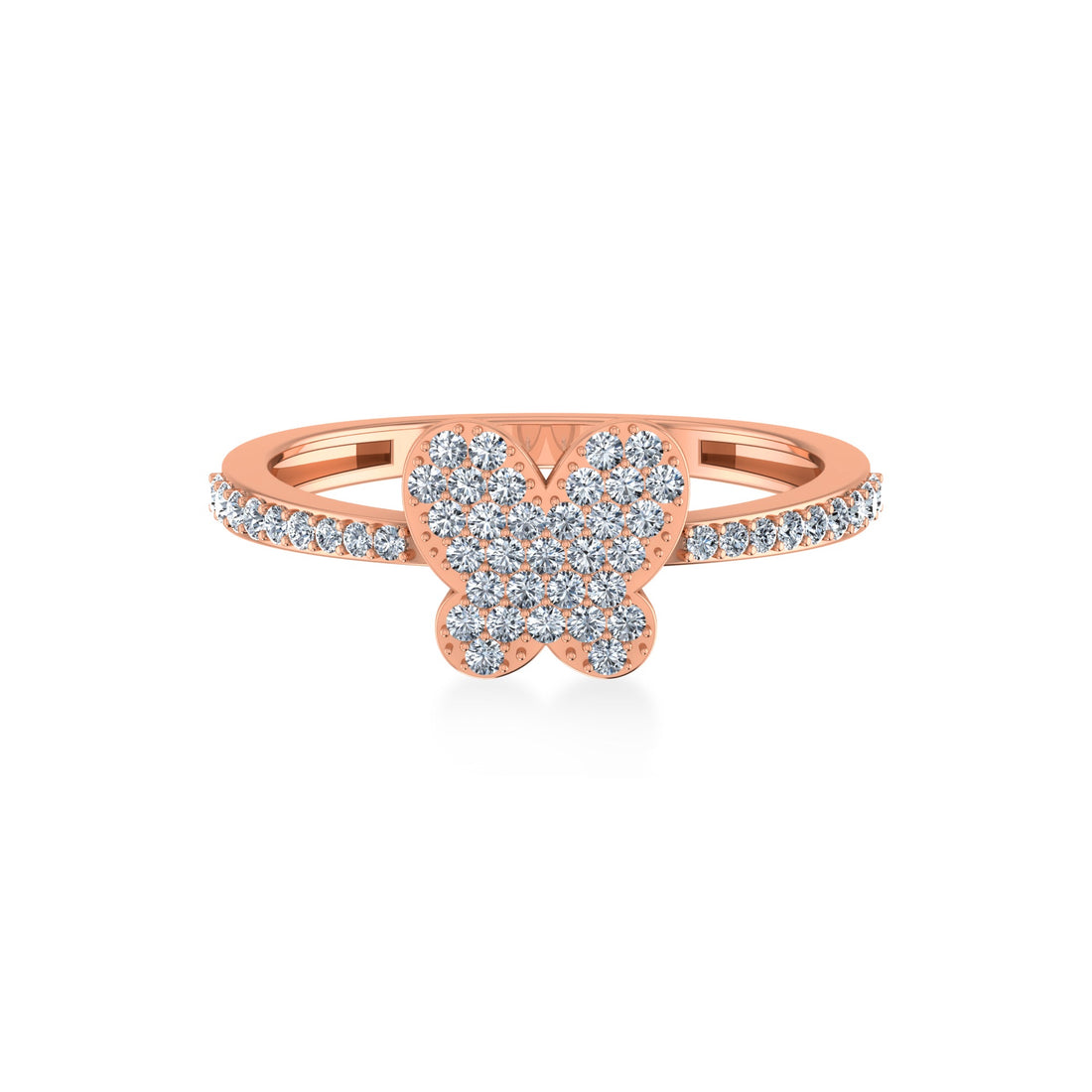 Butterfly Shape Lab-Grown Diamond Ring4