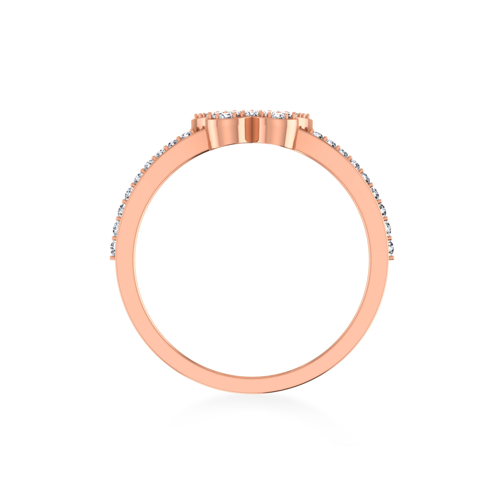 Butterfly Shape Lab-Grown Diamond Ring6