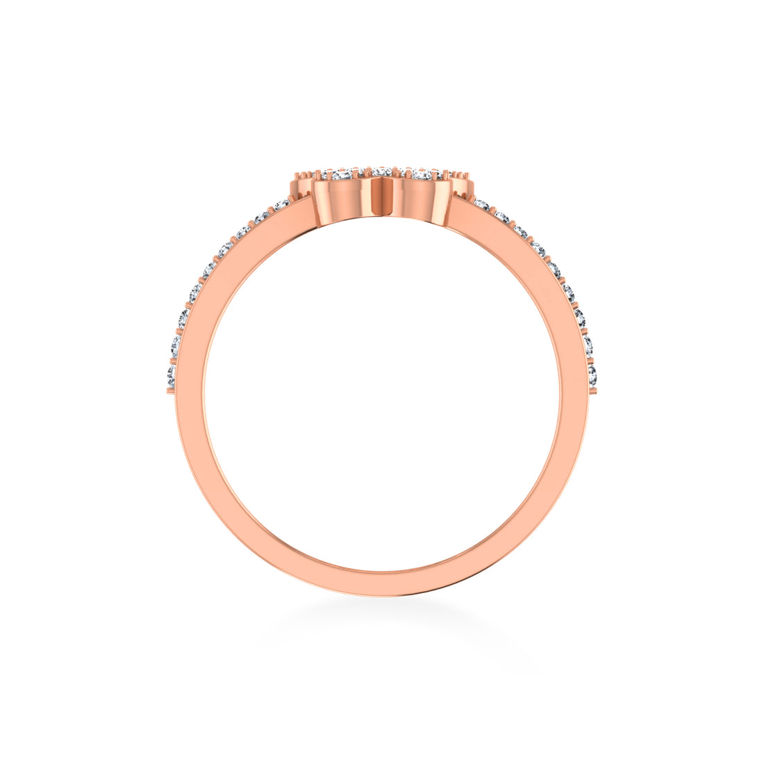 Butterfly Shape Lab-Grown Diamond Ring6