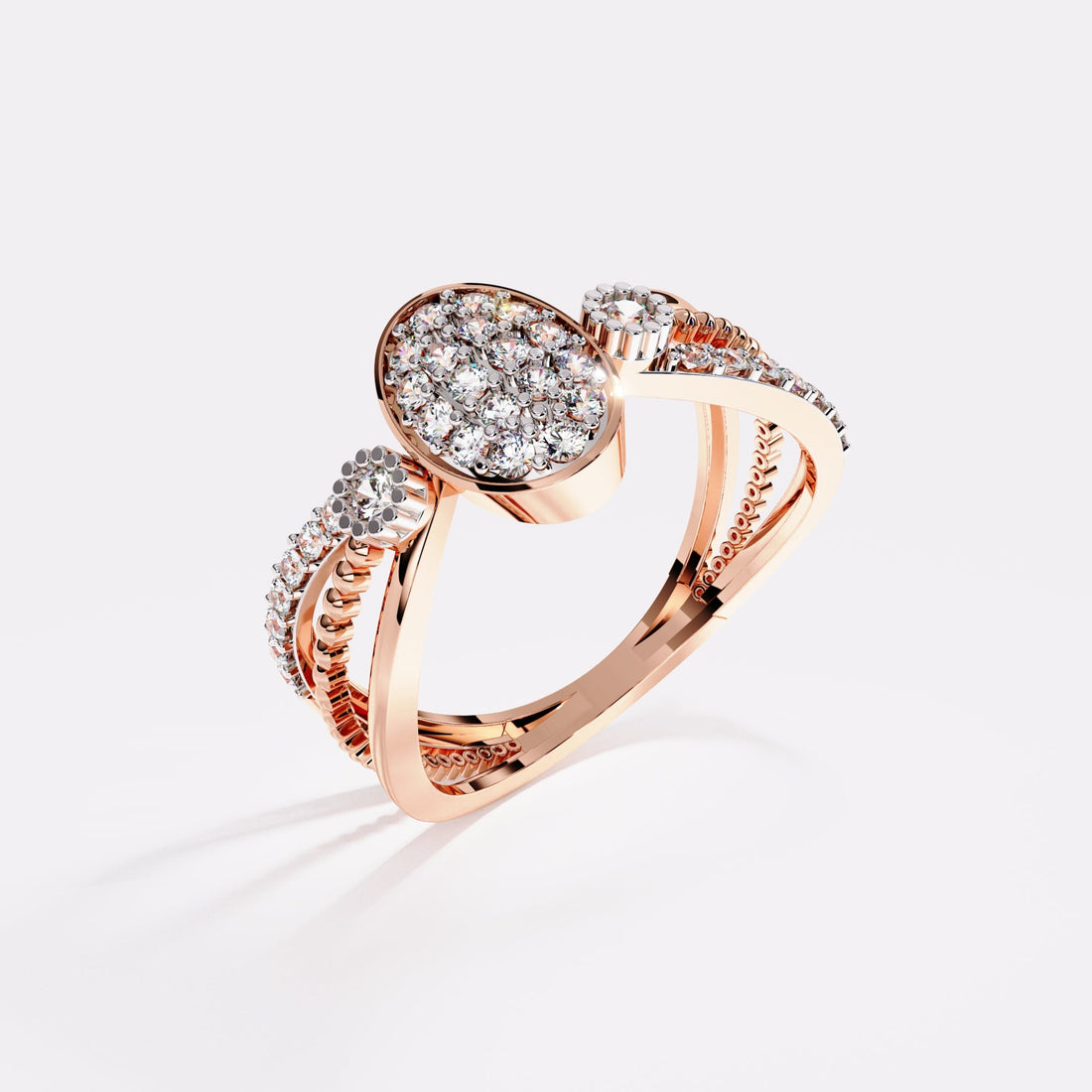 Trinity Magnificence Diamond Ring