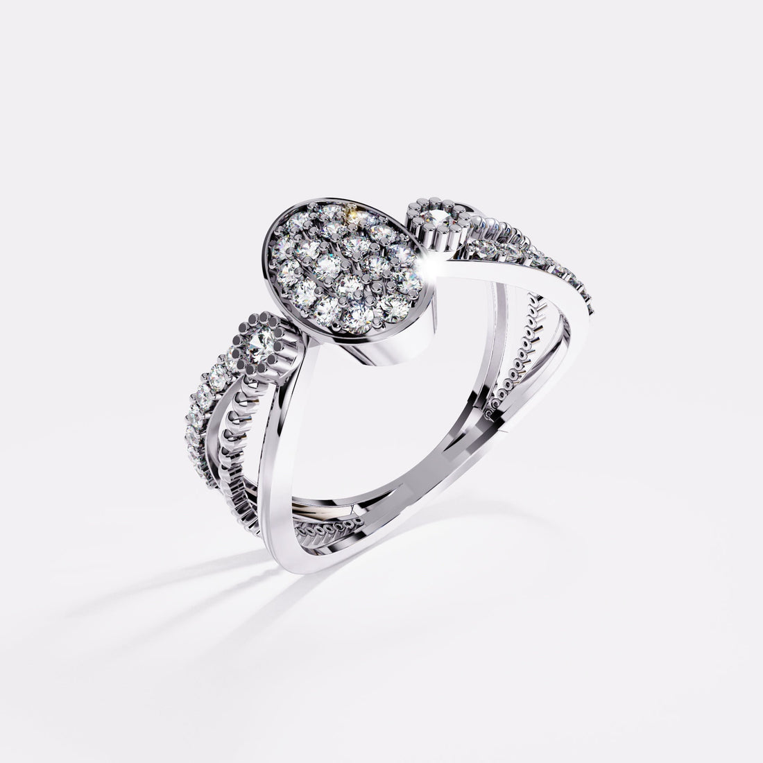 Trinity Magnificence Diamond Ring