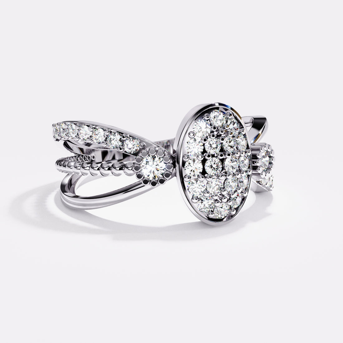 Trinity Magnificence Diamond Ring