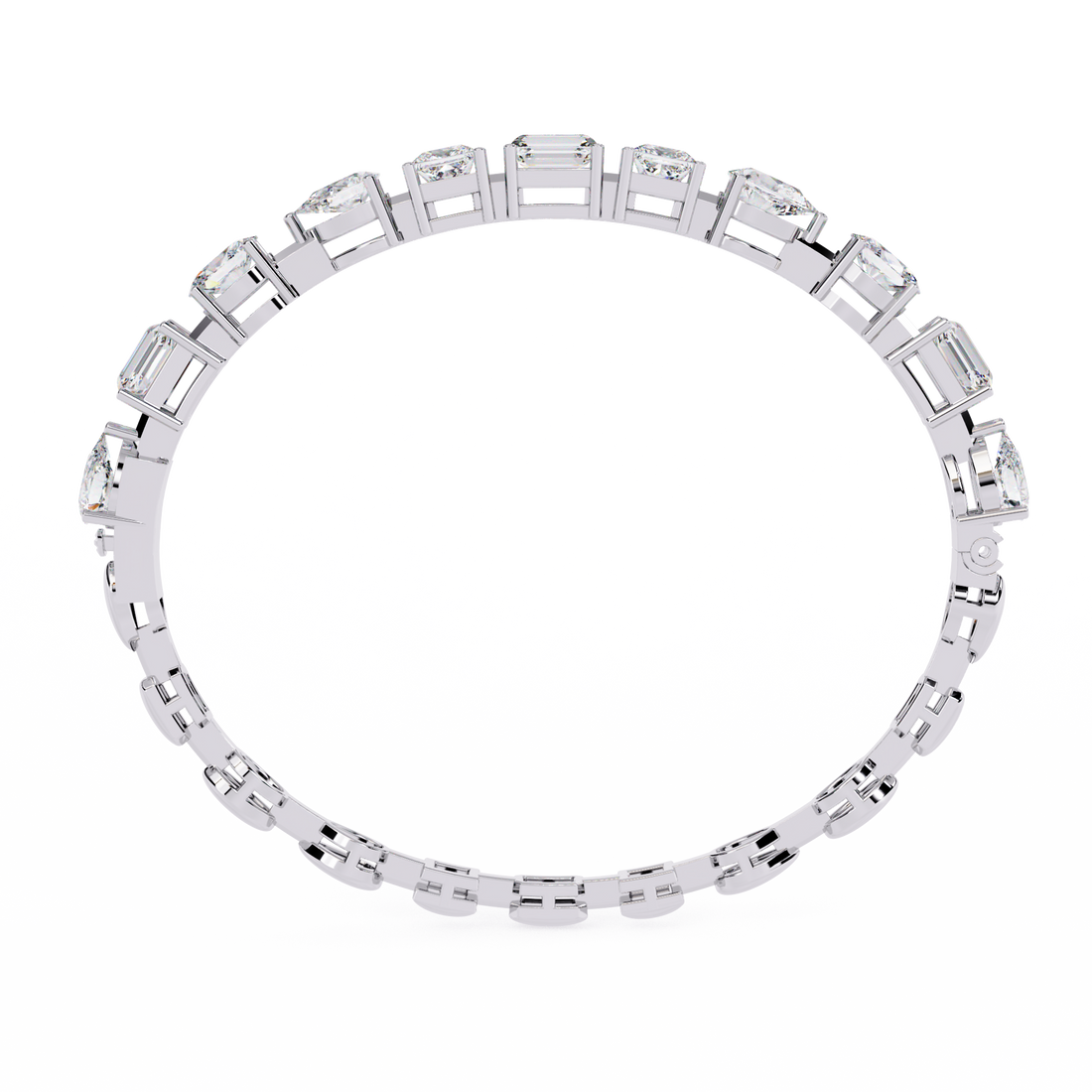 Multi Cut Lab Grown Diamond Bracelet