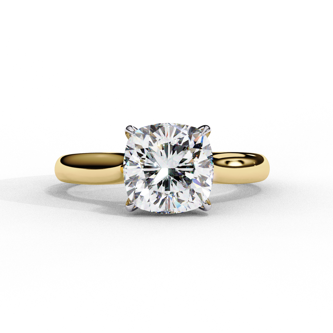 Dazzle Empress Cushion Diamond Ring