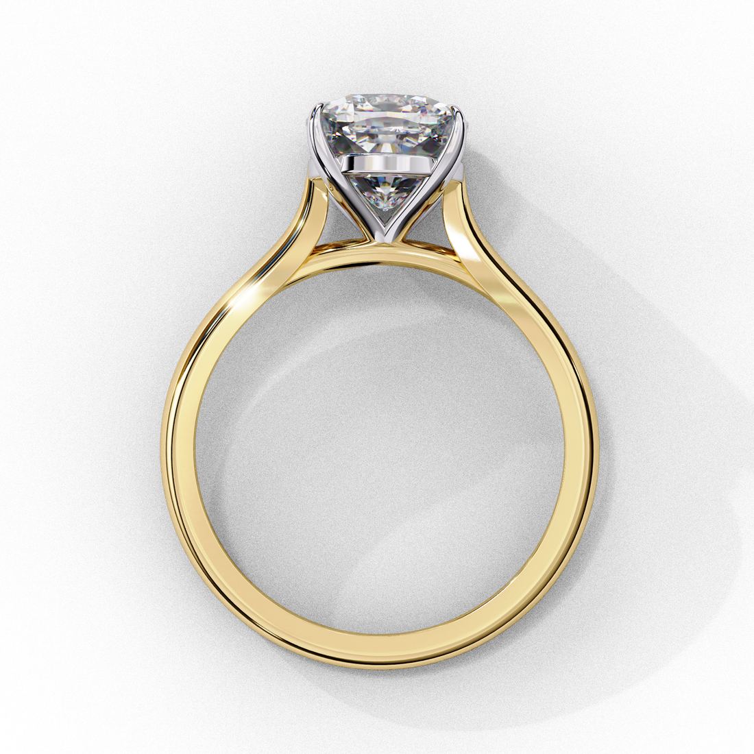 Dazzle Empress Cushion Diamond Ring