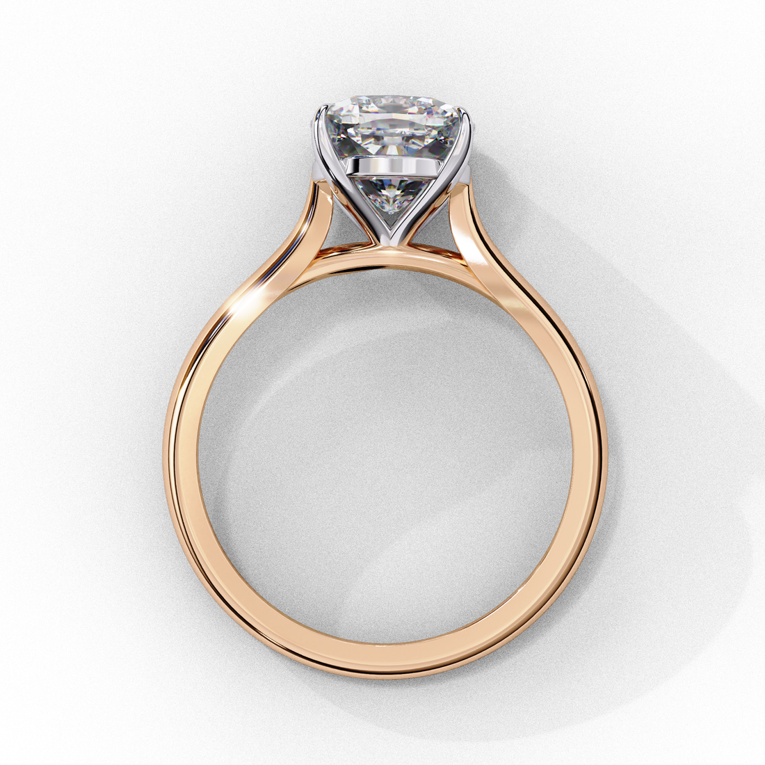 Dazzle Empress Cushion Diamond Ring