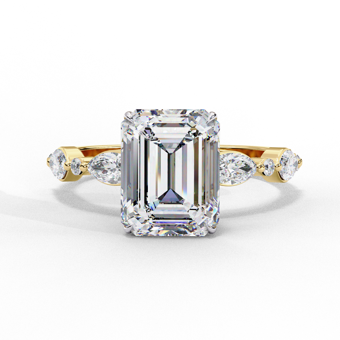 Royal Prism Solitaire Ring