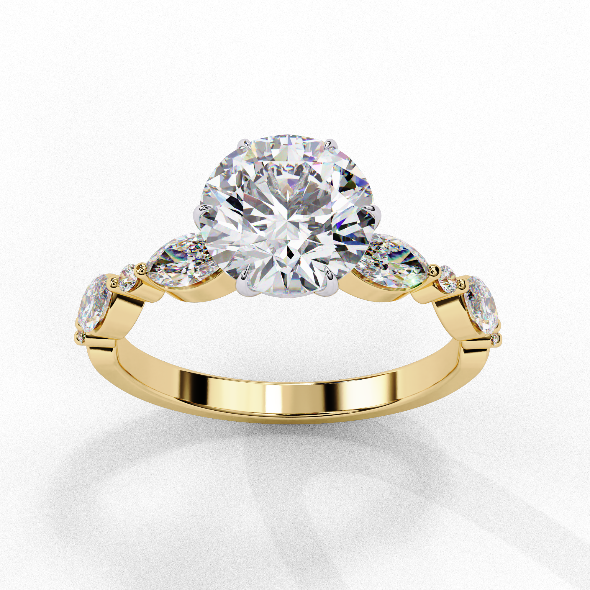 Bold Allure Diamond Ring