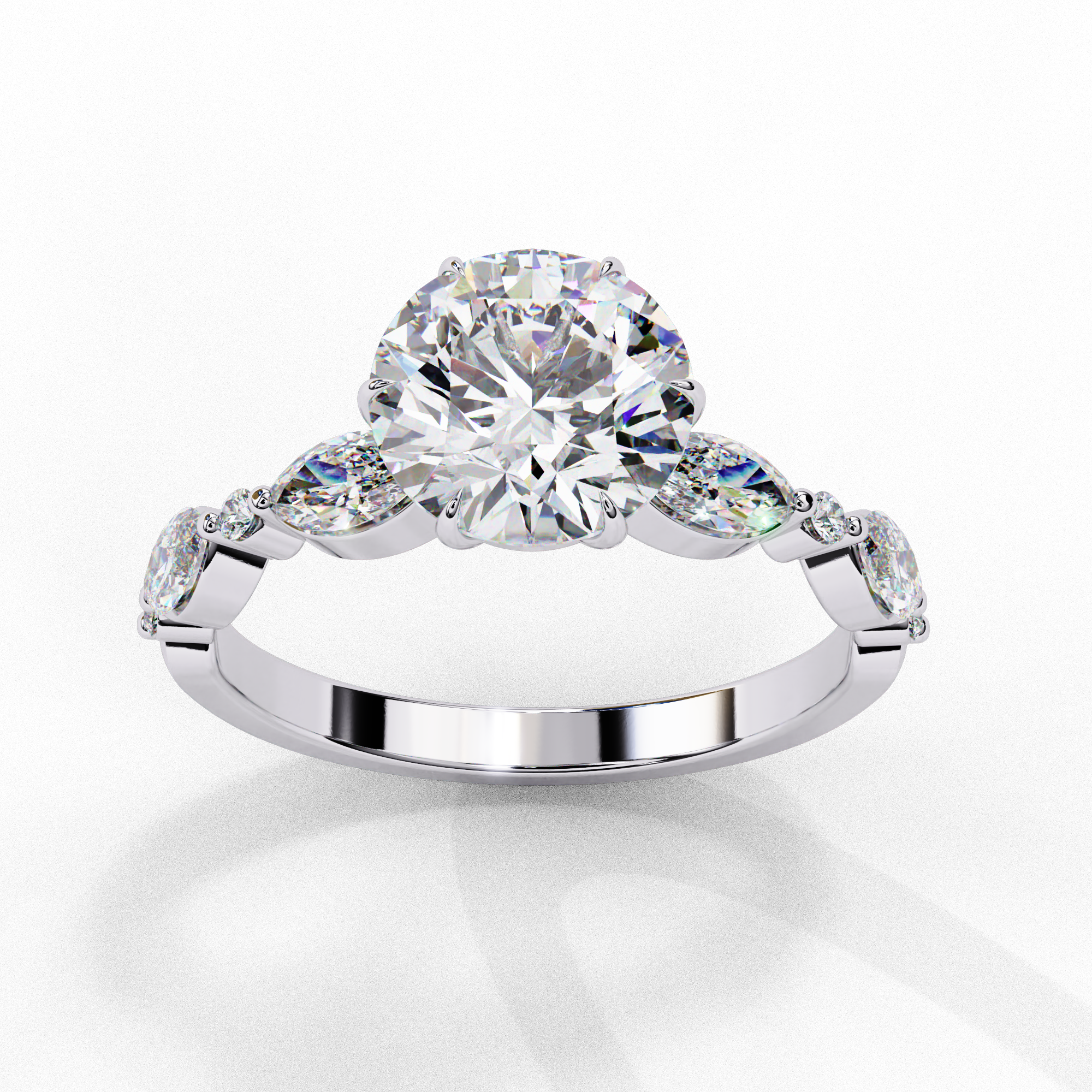 Bold Allure Diamond Ring