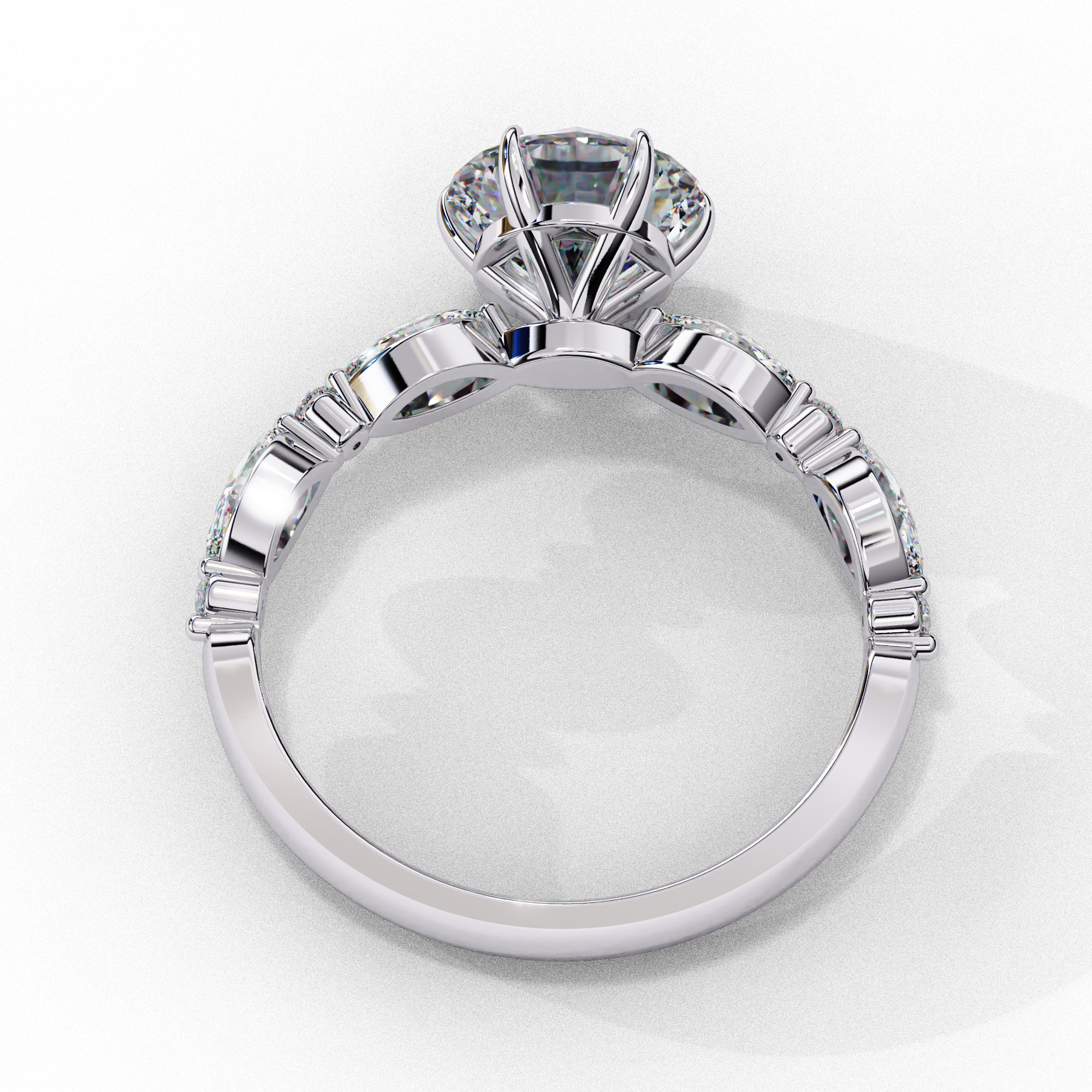 Bold Allure Diamond Ring