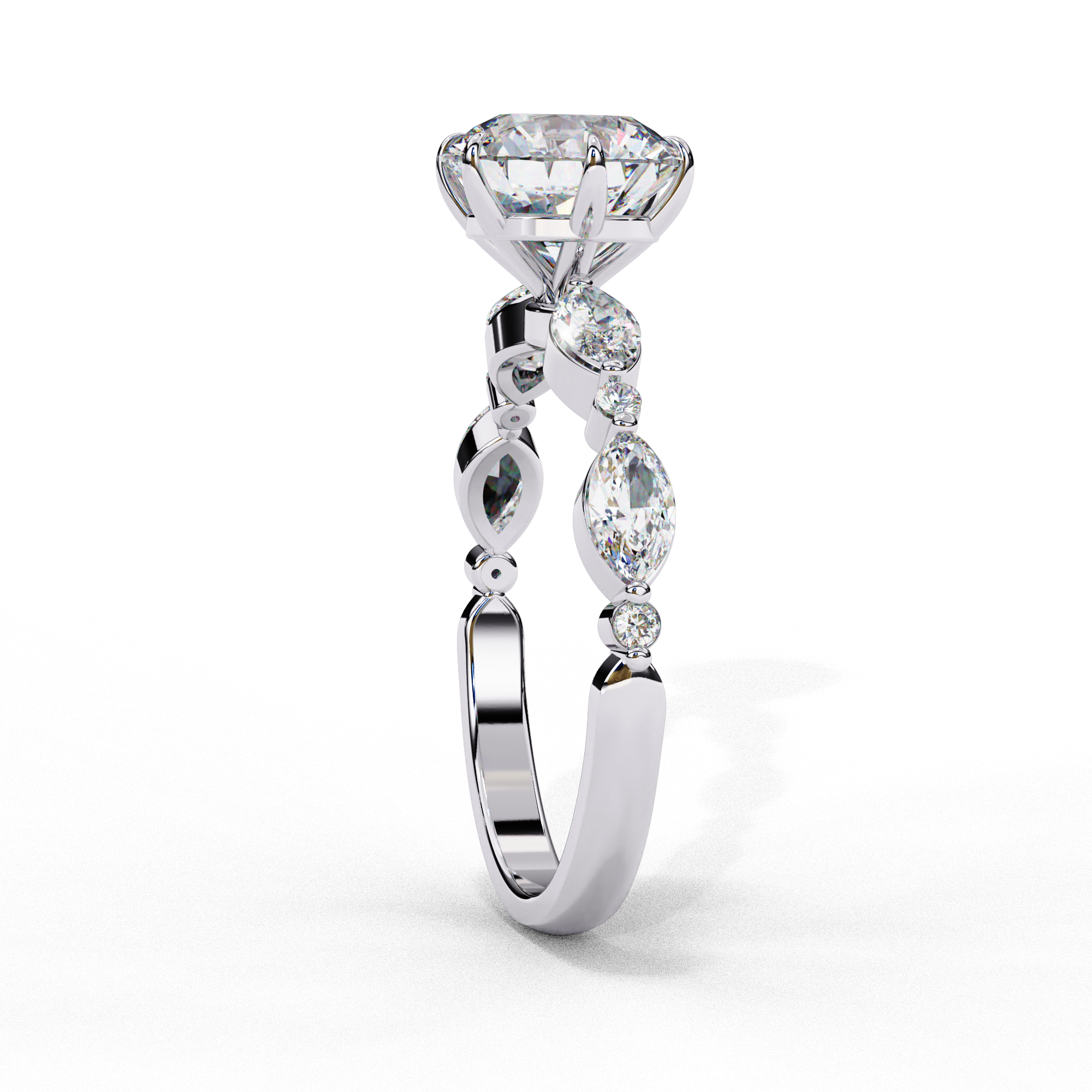 Bold Allure Diamond Ring