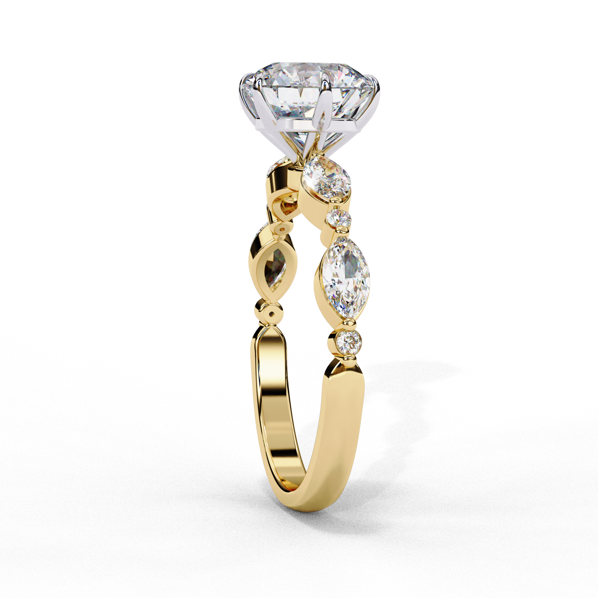 Bold Allure Diamond Ring