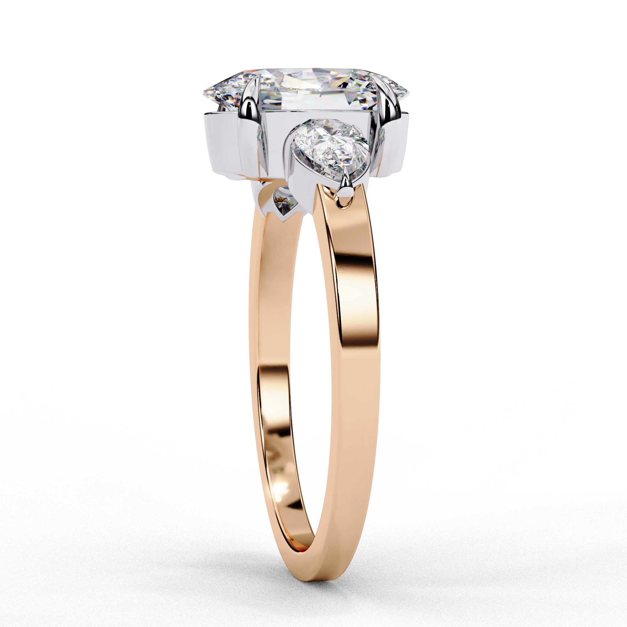 Bold Allure Diamond solitaire Ring