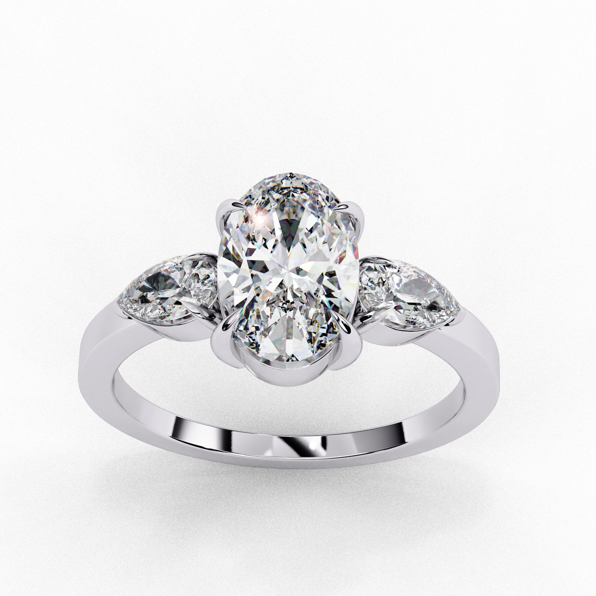 Bold Allure Diamond solitaire Ring
