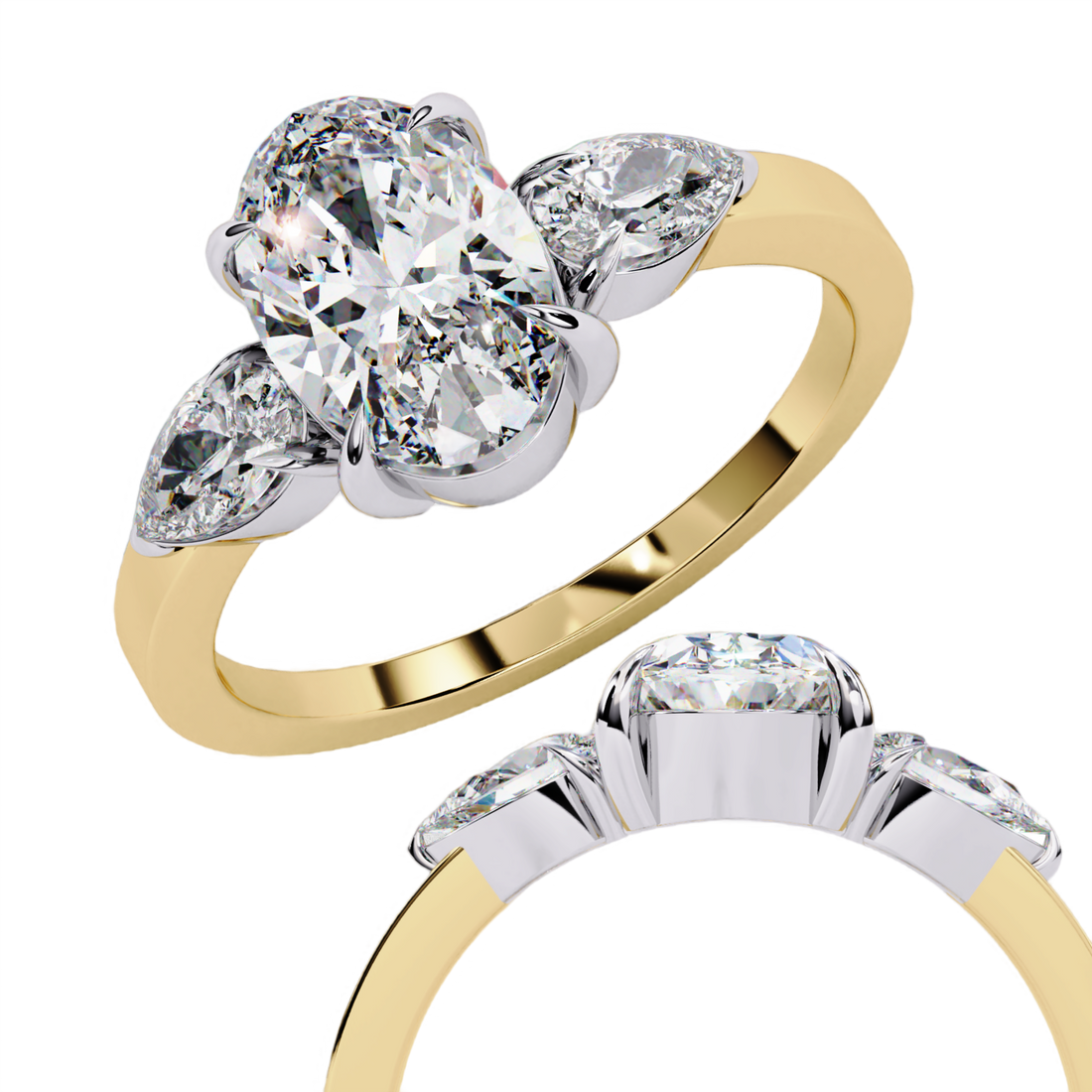 Bold Allure Diamond solitaire Ring