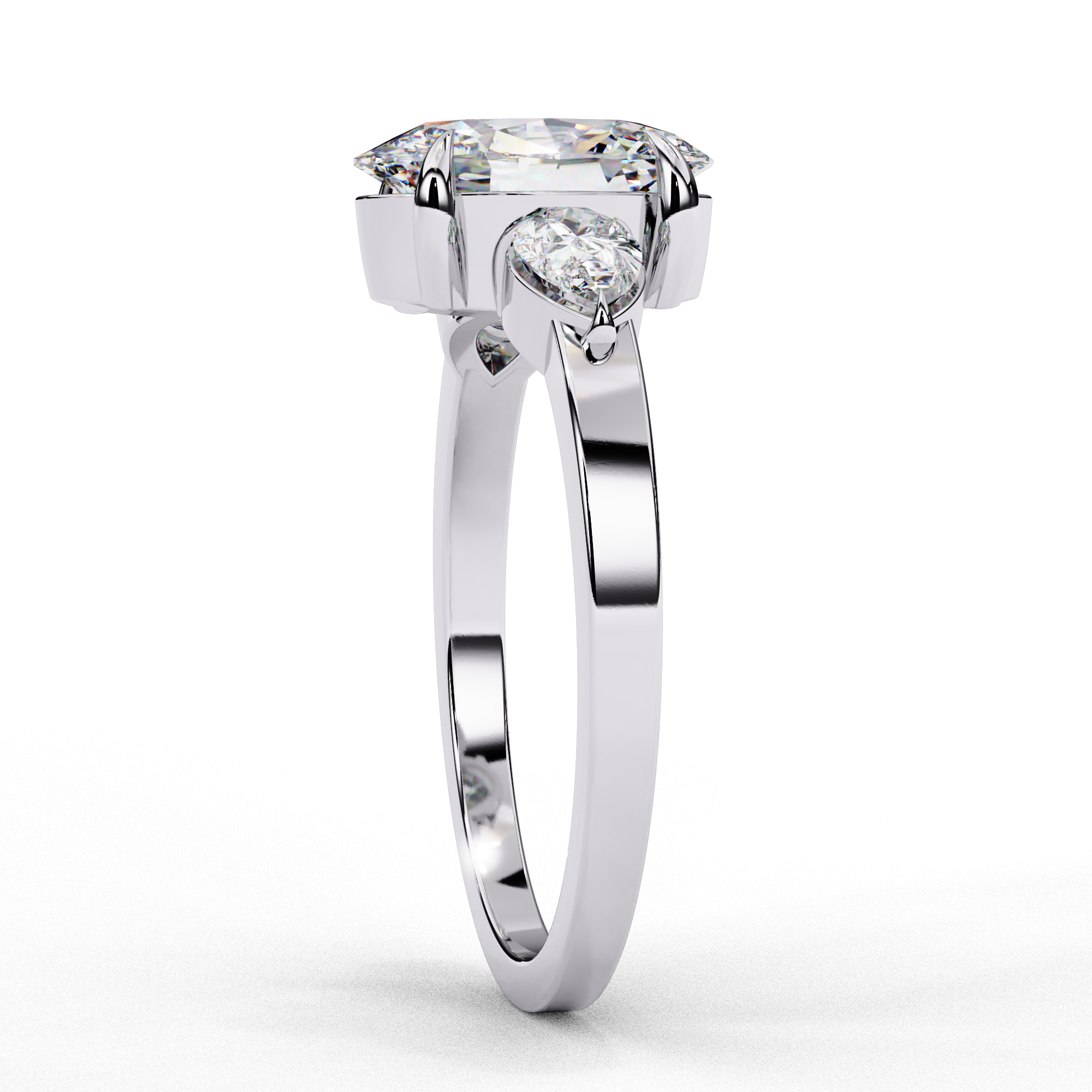Bold Allure Diamond solitaire Ring