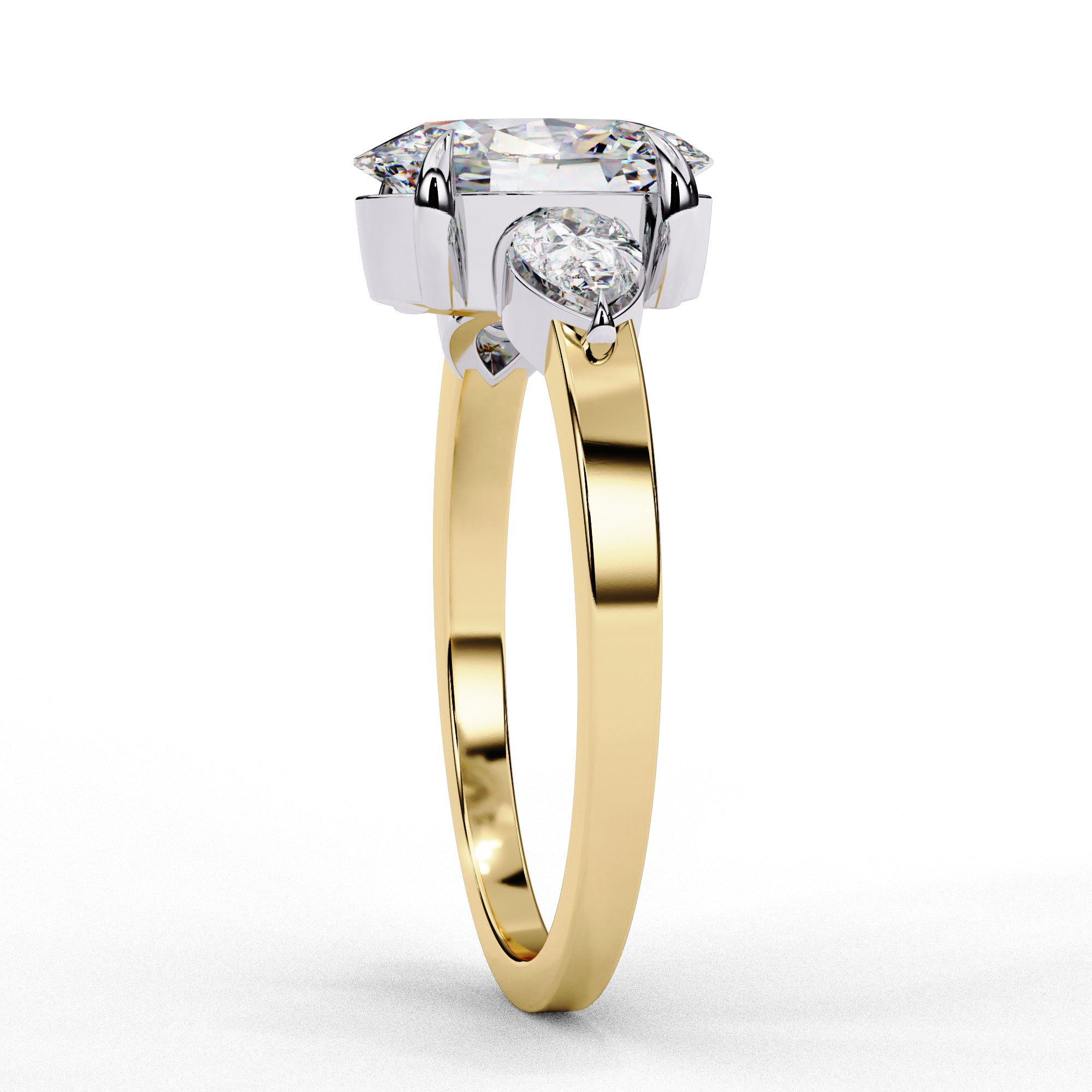 Bold Allure Diamond solitaire Ring