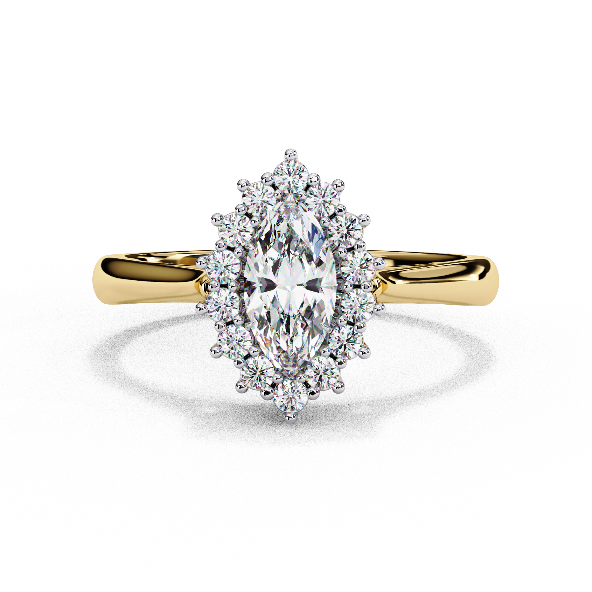 Sleek Soul Sparkler Diamond Ring