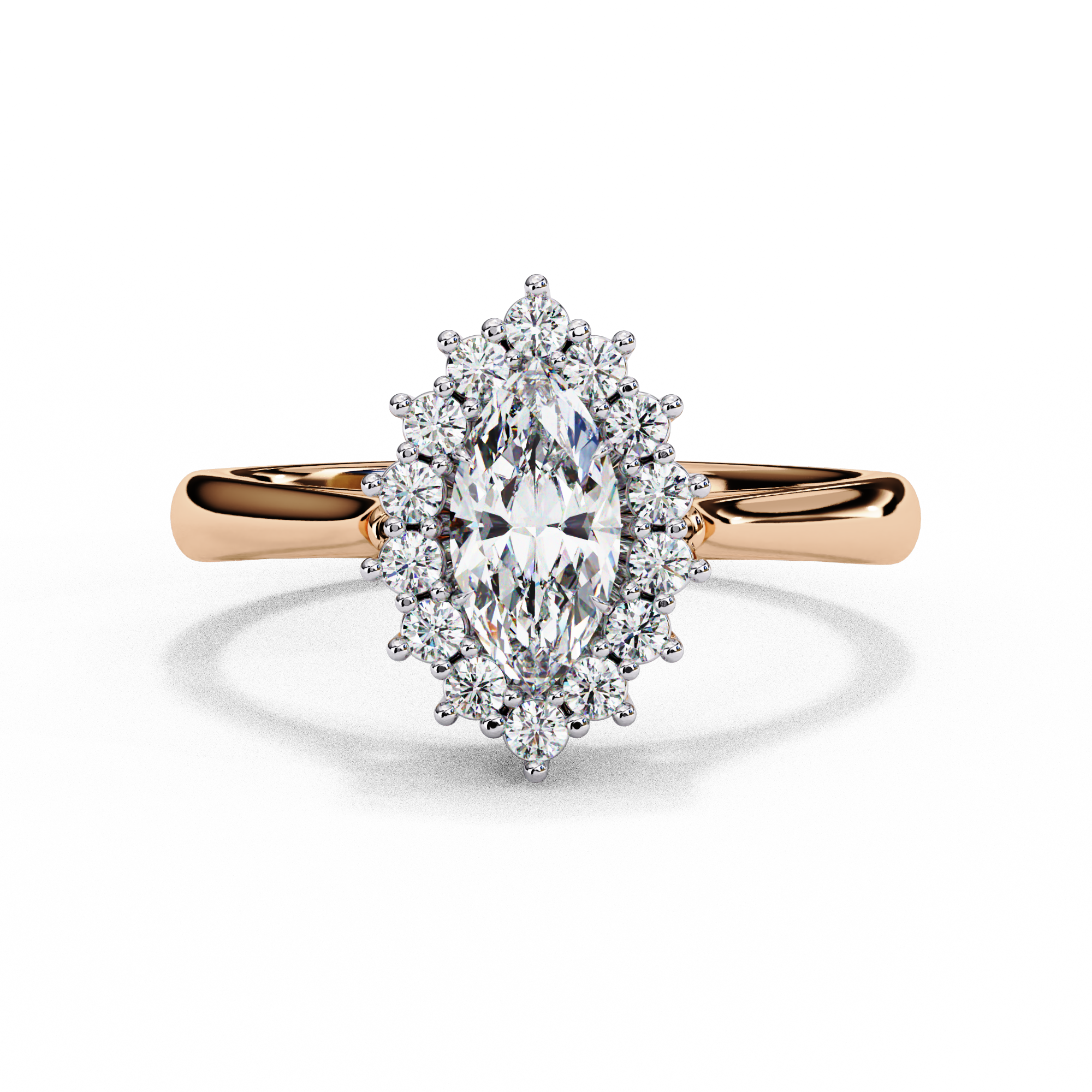 Sleek Soul Sparkler Diamond Ring