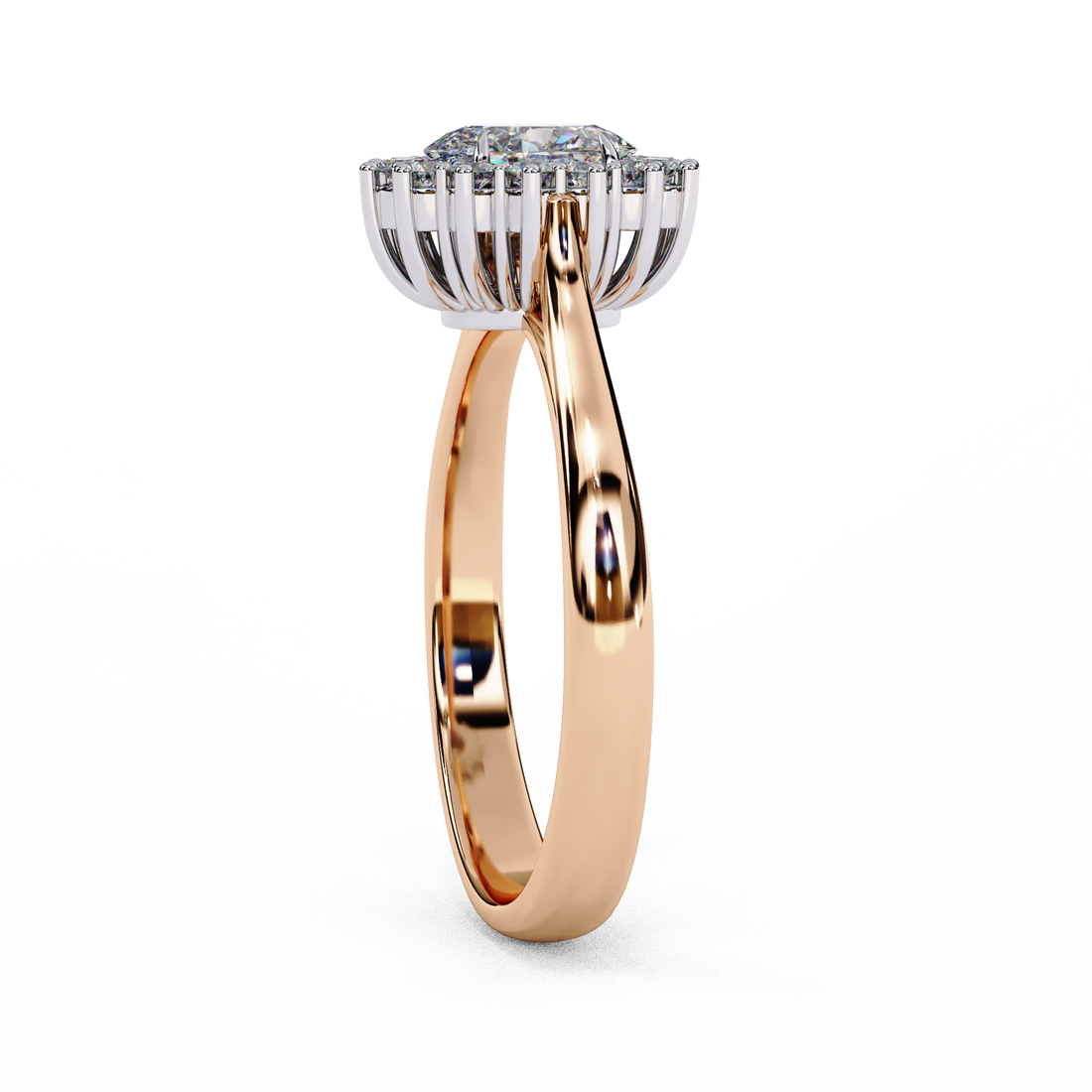 Golden Grace Lab Grown Diamond Ring
