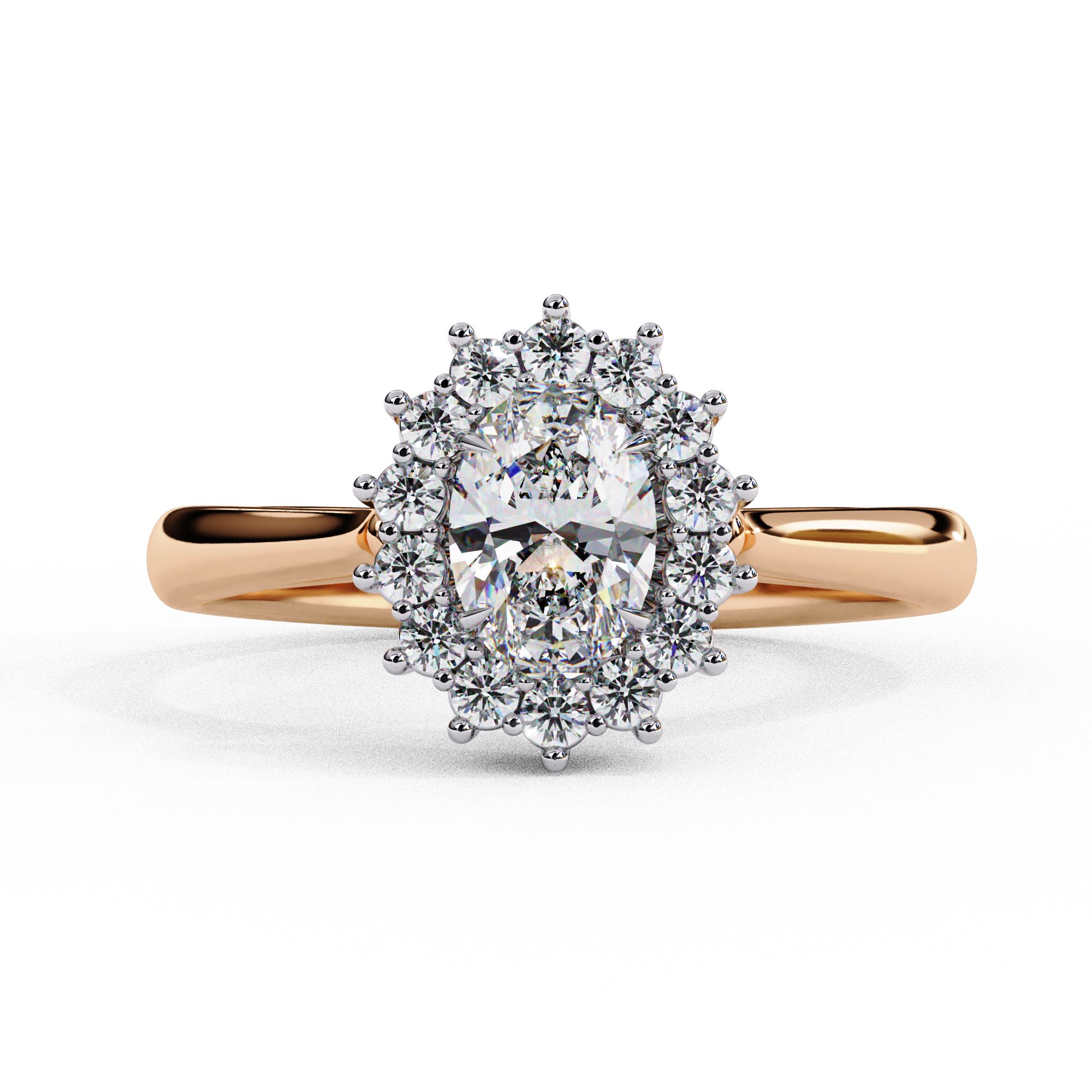 Golden Grace Lab Grown Diamond Ring