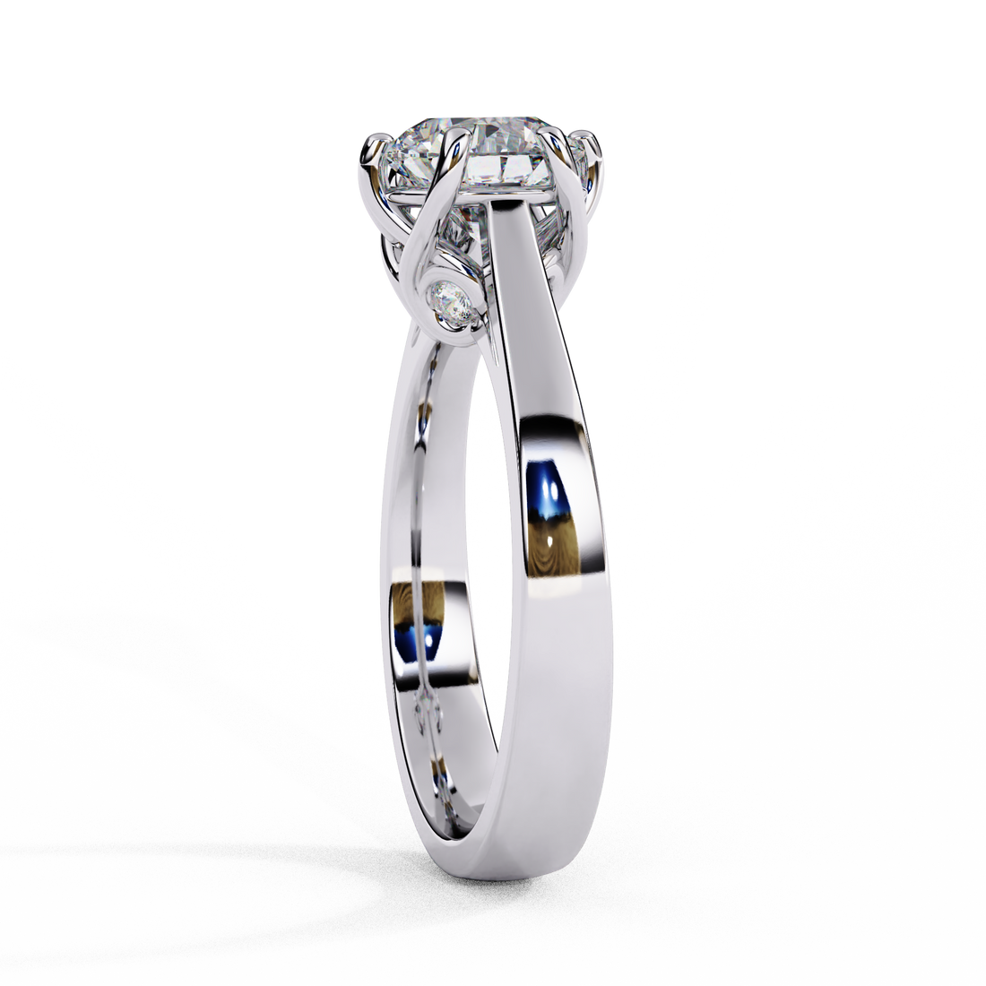 Cherished Crown Diamond Ring