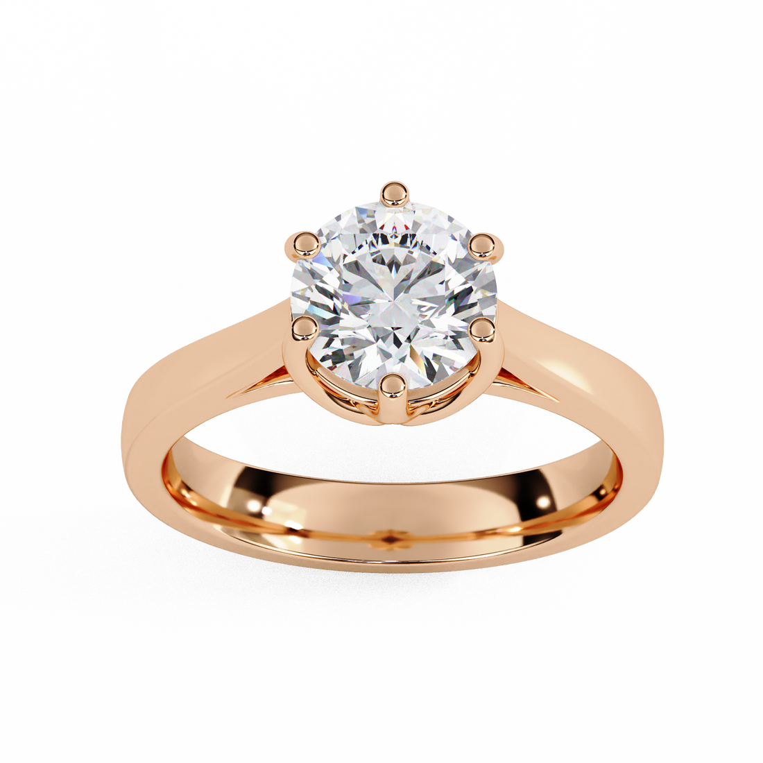 Cherished Crown Diamond Ring