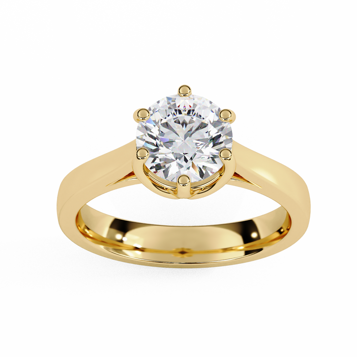 Cherished Crown Diamond Ring