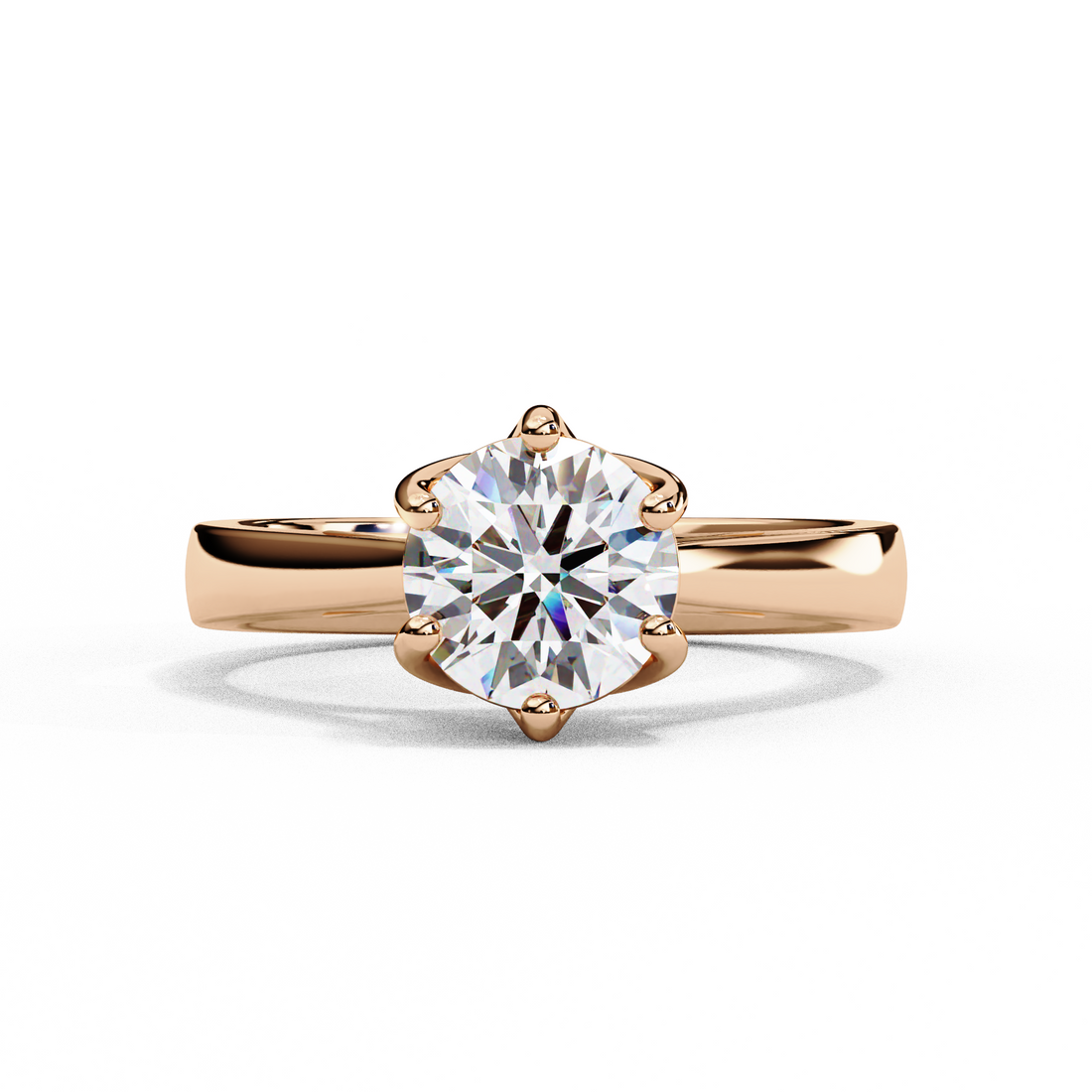 Cherished Crown Diamond Ring