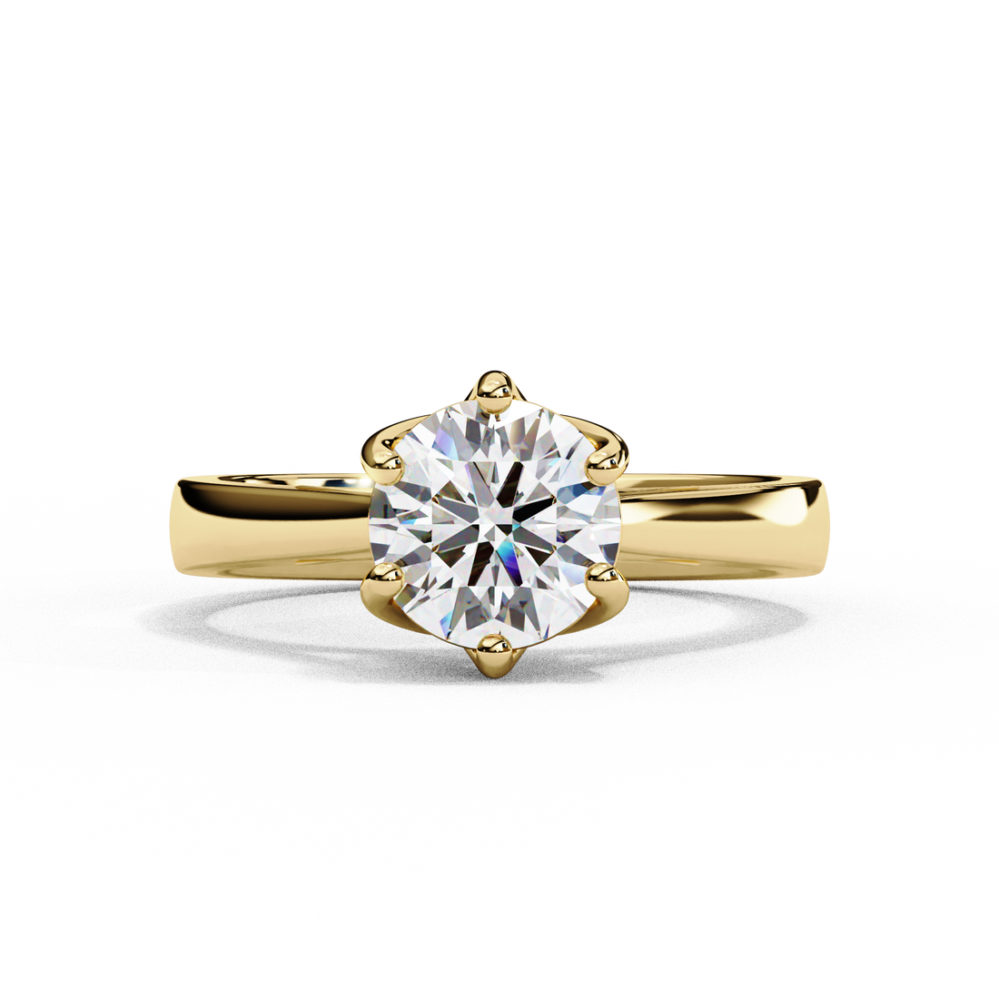 Cherished Crown Diamond Ring
