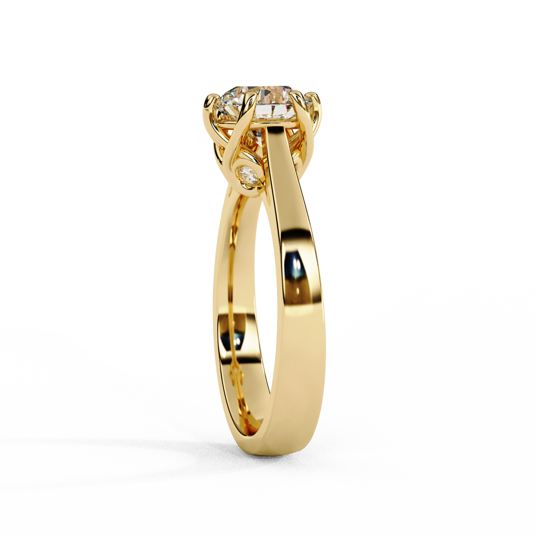 Cherished Crown Diamond Ring