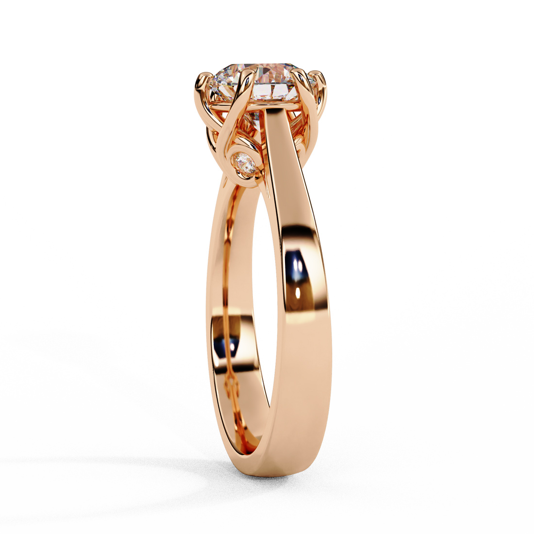 Cherished Crown Diamond Ring