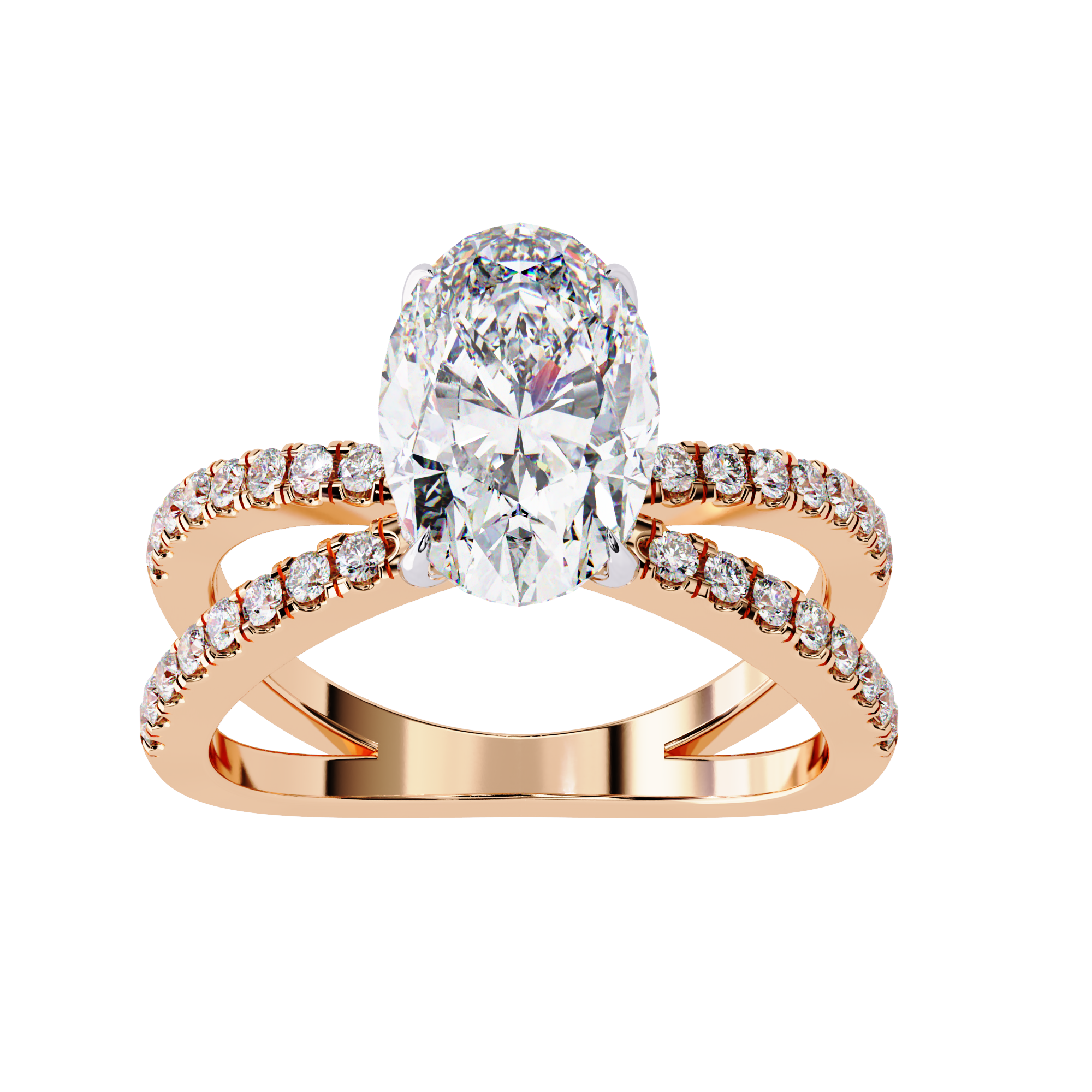 Graceful Spark Diamond Ring