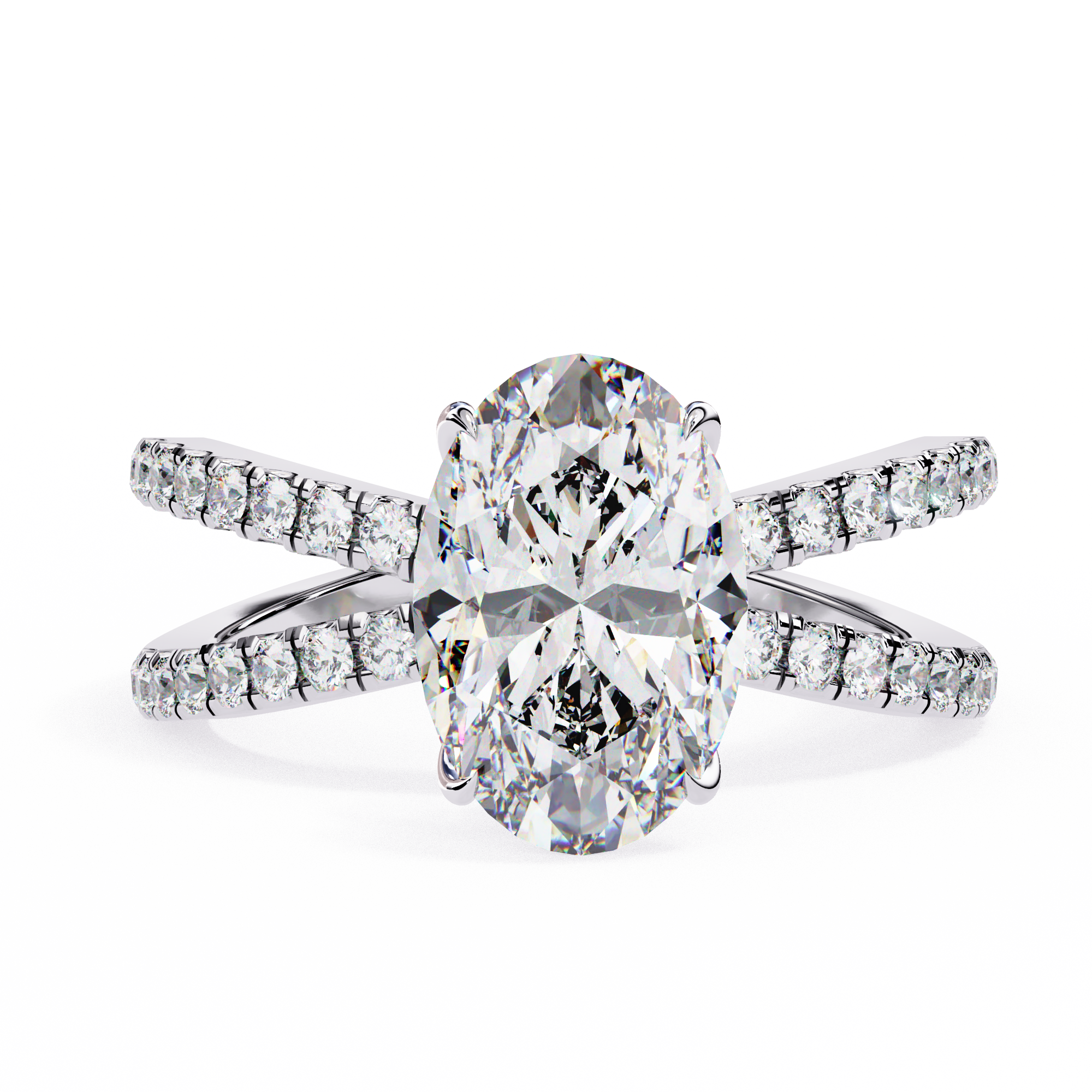 Graceful Spark Diamond Ring